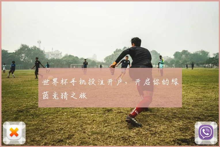 世界杯手机投注开户，开启你的绿茵竞猜之旅